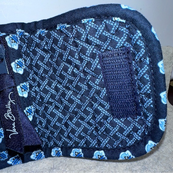 Vera Bradley - Nantucket Navy Small Handbag With Matching Wallet, EUC - Picture 8 of 15